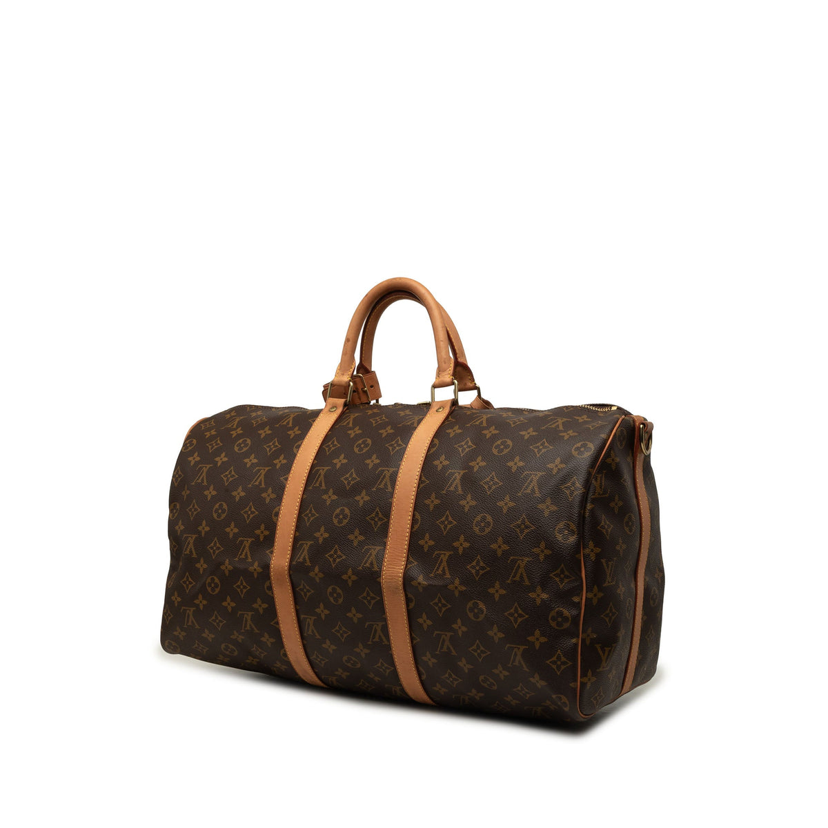 Louis Vuitton Monogram Keepall Bandouliere 50 — Brown