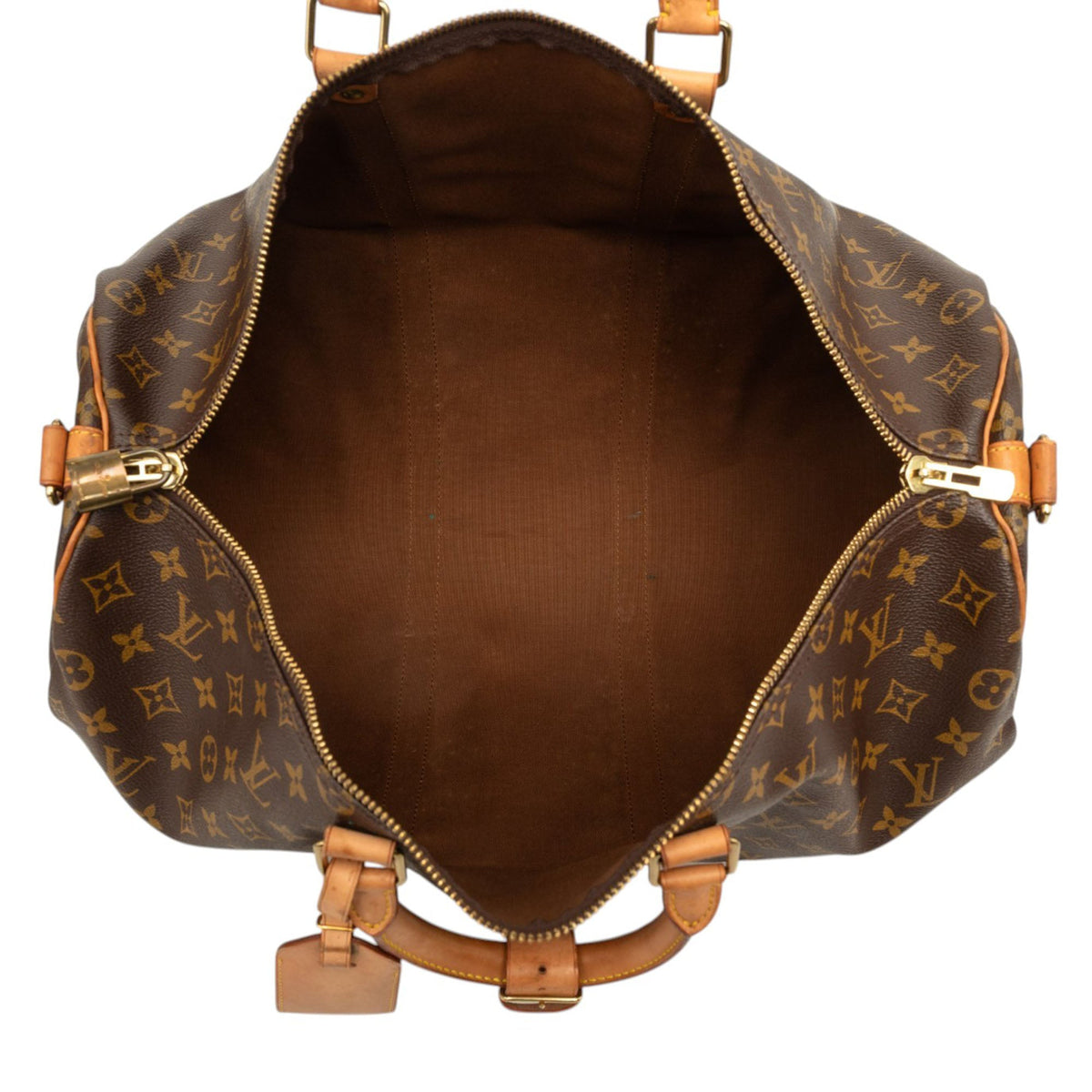 Louis Vuitton Monogram Keepall Bandouliere 50 — Brown