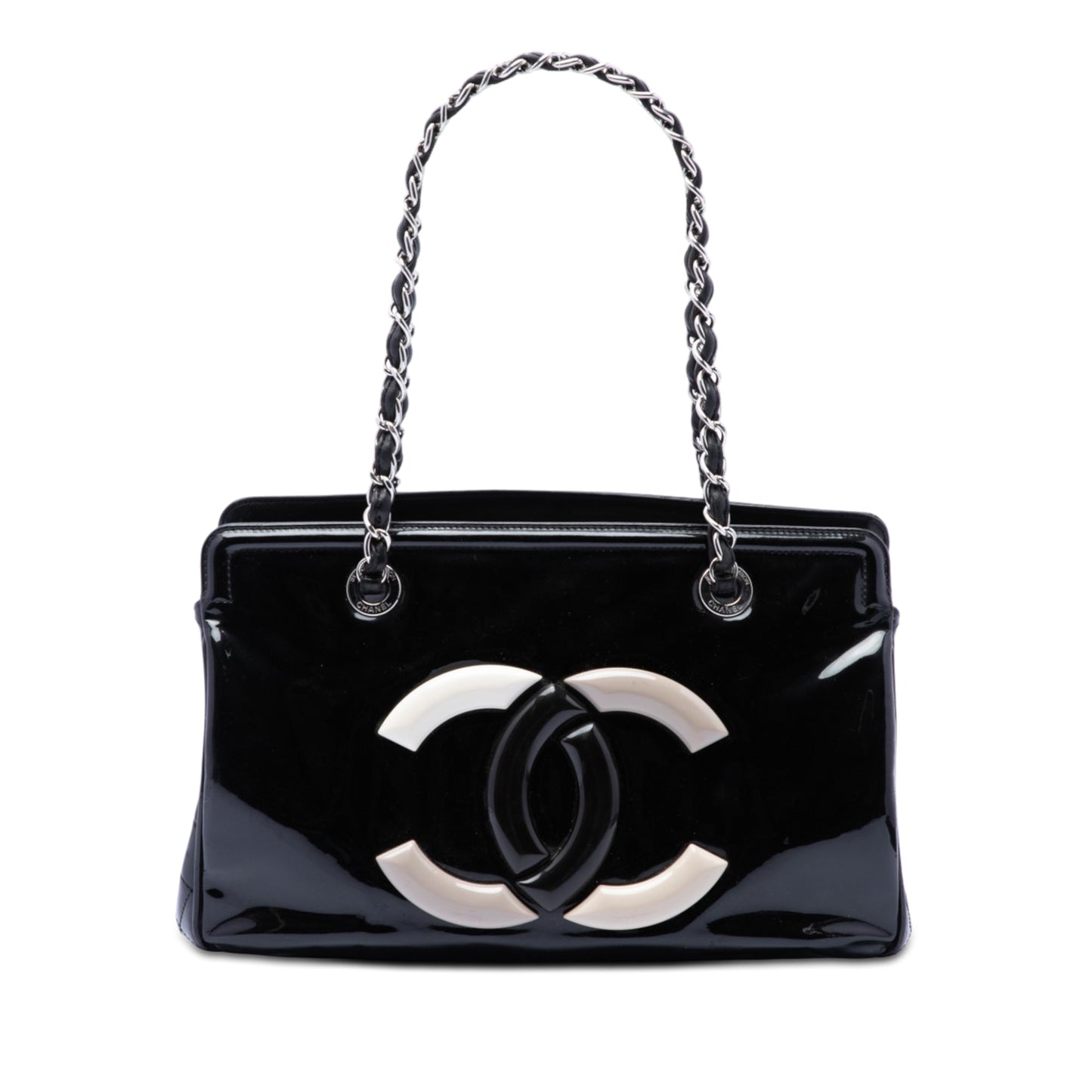 Chanel Small Patent Lipstick Tote