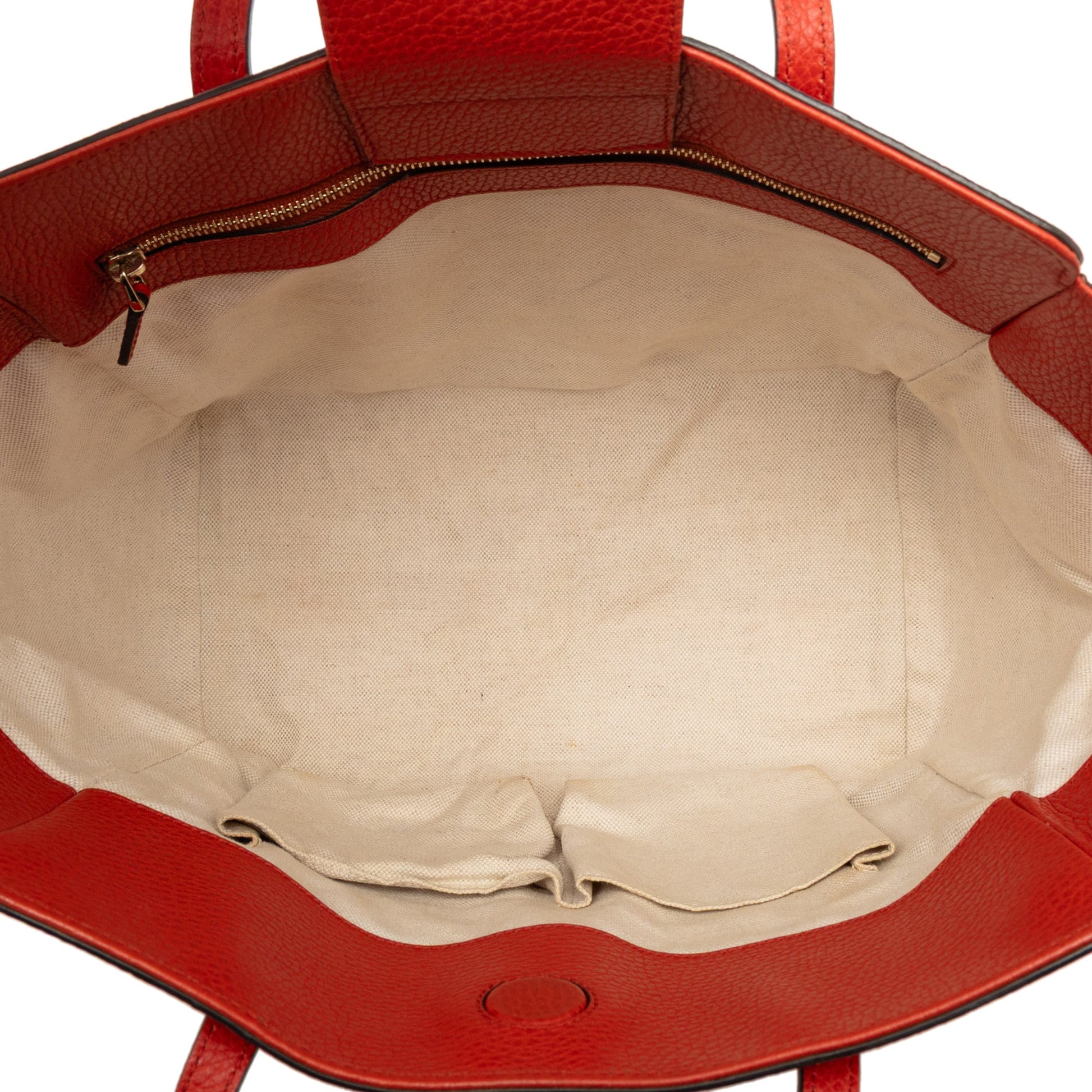 Gucci Medium Dollar Calfskin Swing Tote