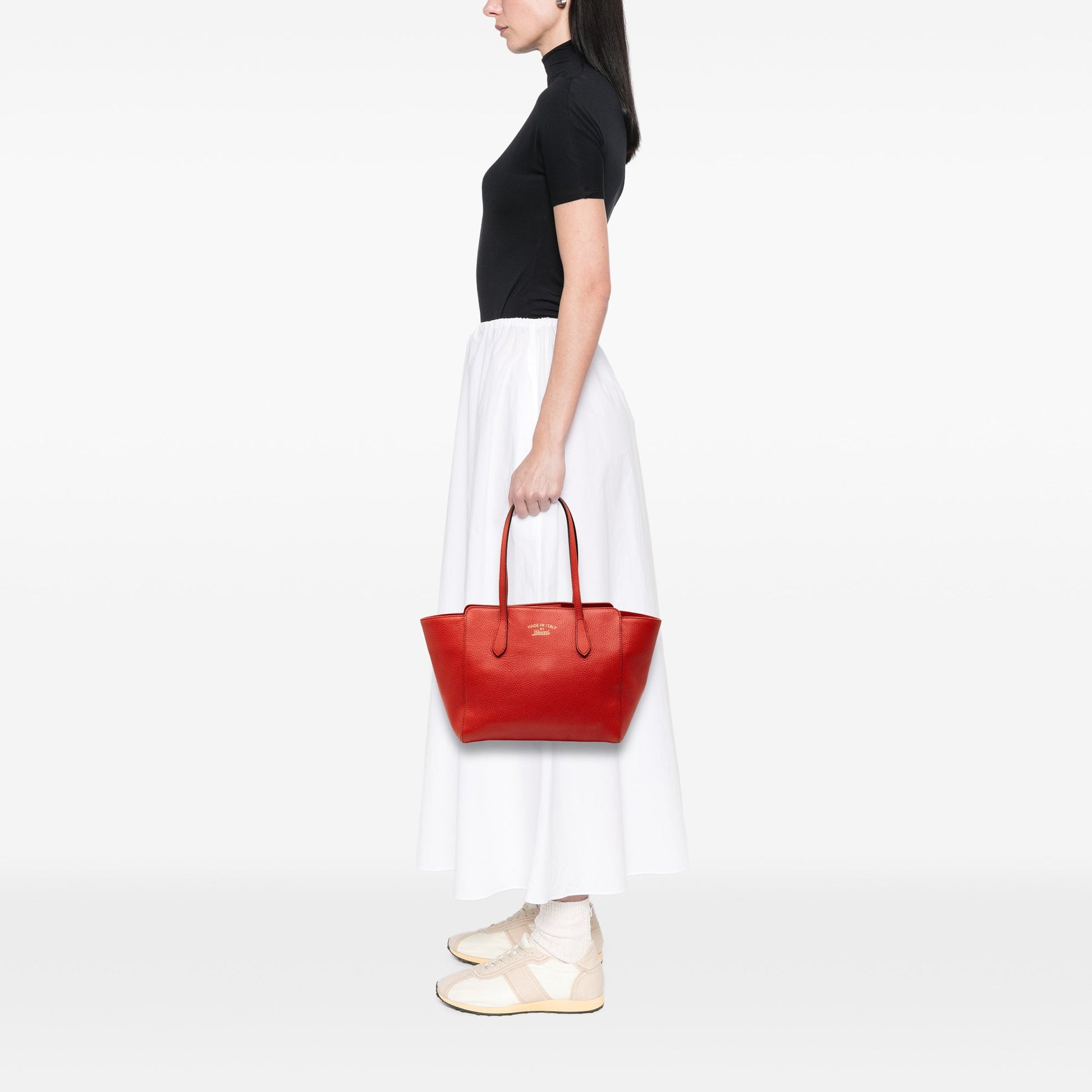 Gucci Medium Dollar Calfskin Swing Tote