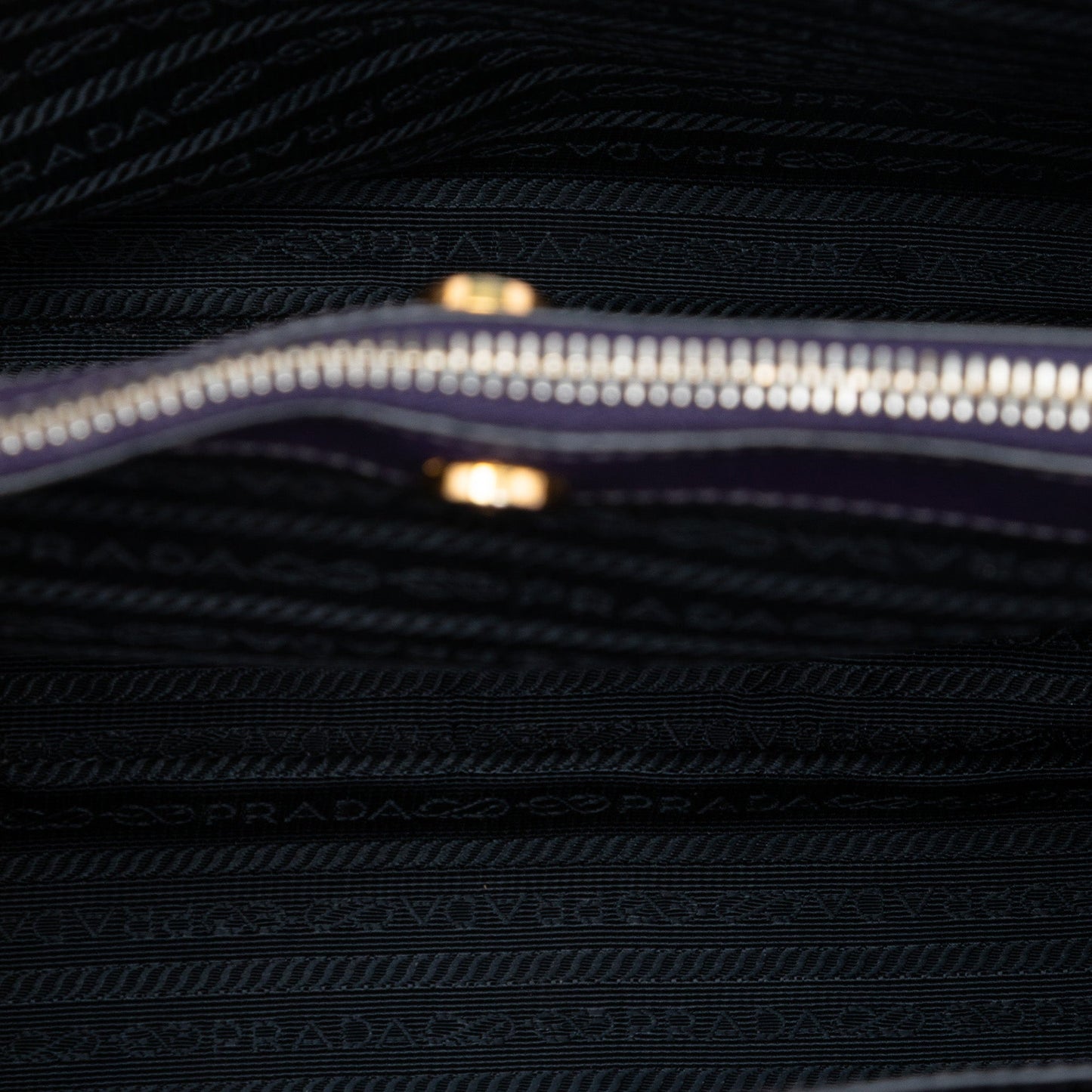 Medium Bicolor Saffiano Lux Galleria Satchel