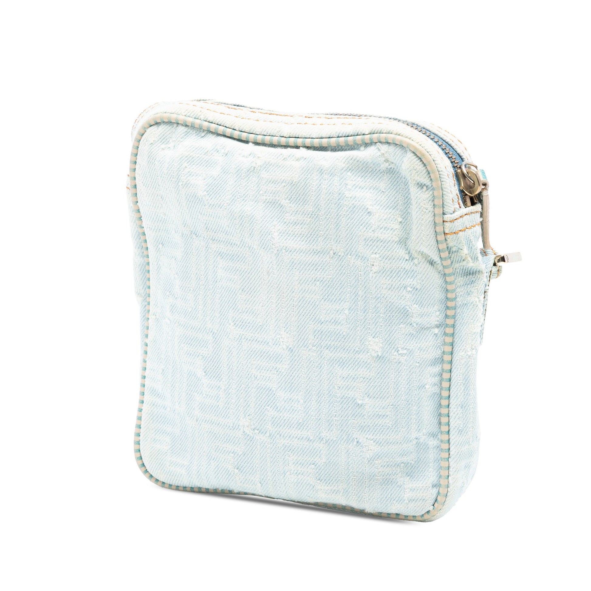 Fendi Zucca Denim Crossbody