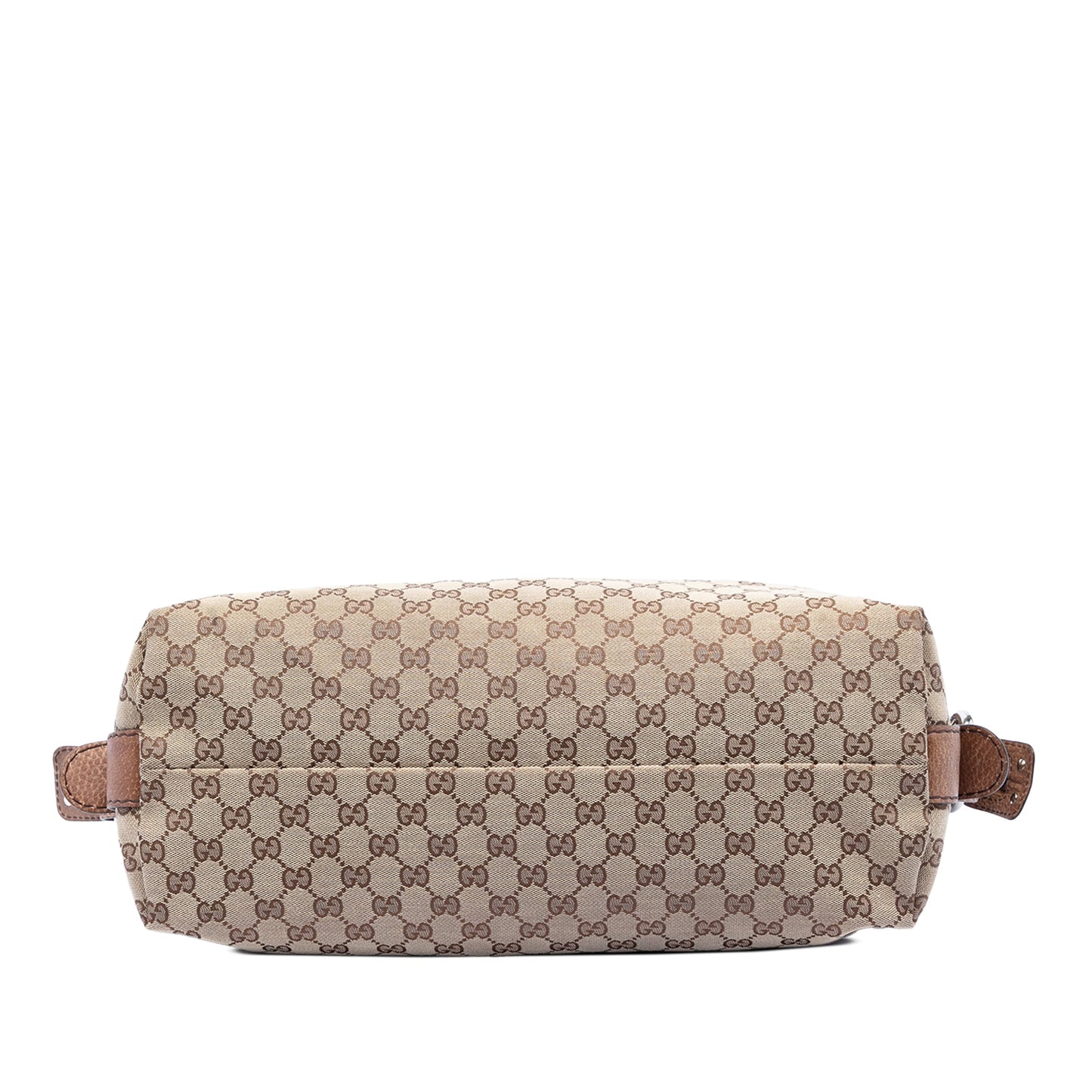 Gucci Medium GG Canvas Bamboo Bar Tote