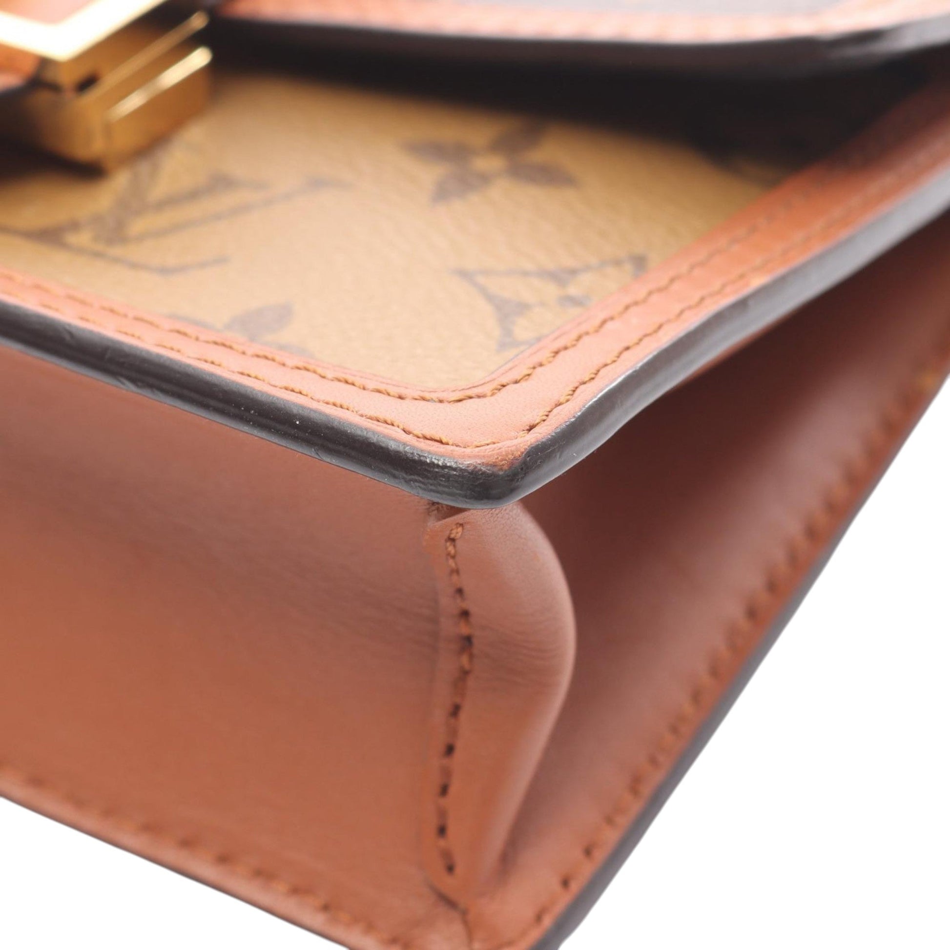 Louis Vuitton Monogram Reverse Dauphine Wallet on Chain