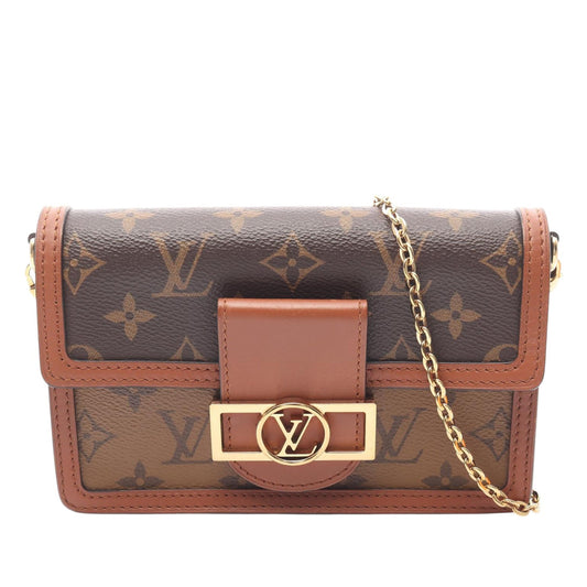 Louis Vuitton Monogram Reverse Dauphine Wallet on Chain