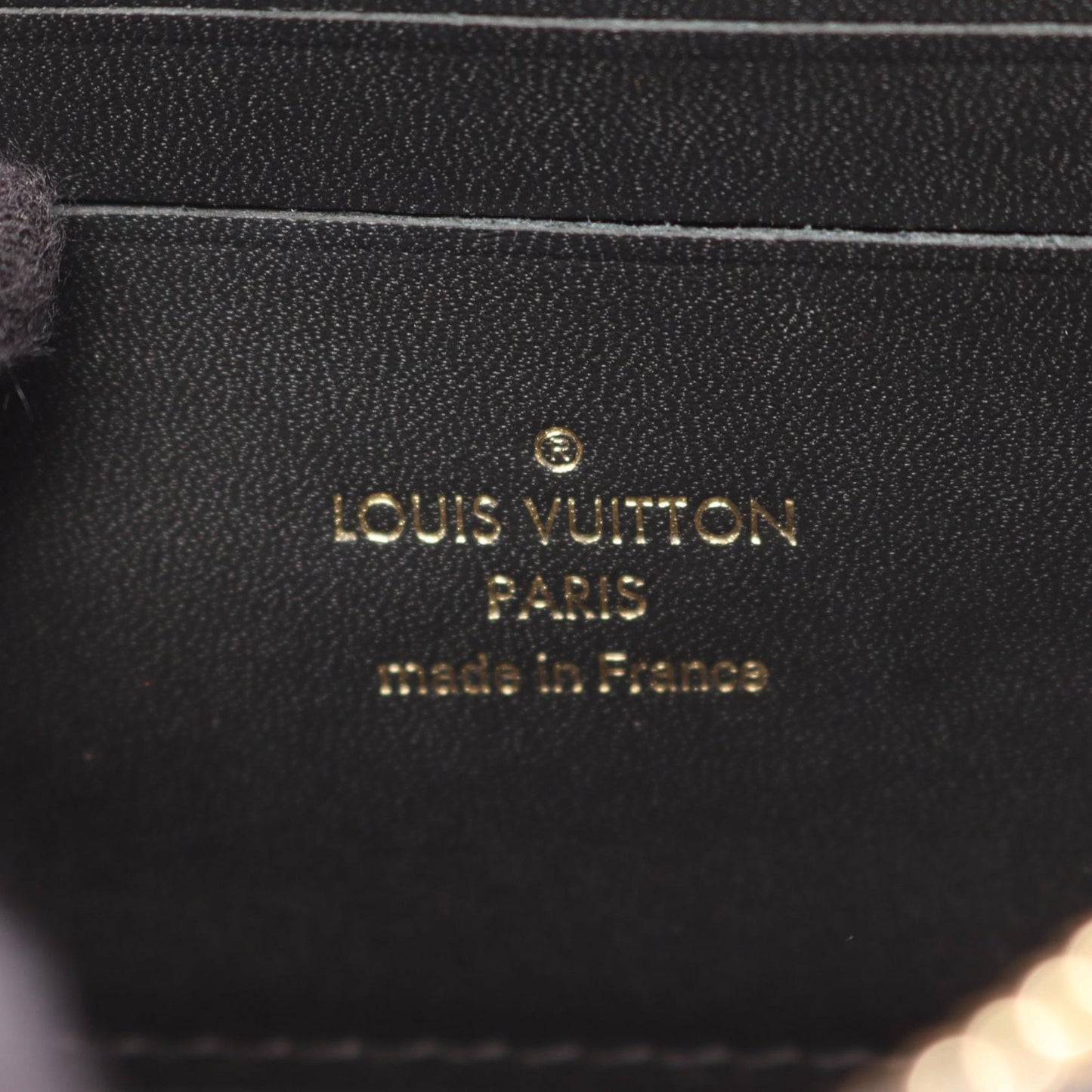 Louis Vuitton Monogram Reverse Dauphine Wallet on Chain