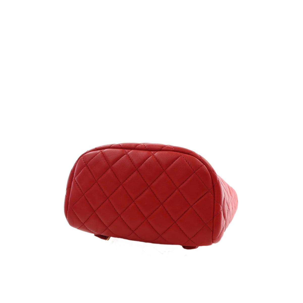 Chanel Small Lambskin Urban Spirit Backpack — Red