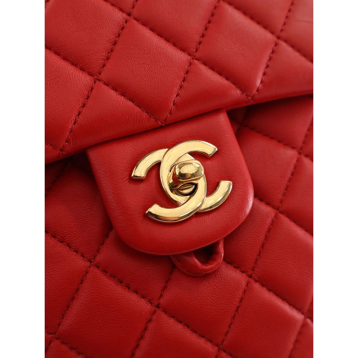 Chanel Small Lambskin Urban Spirit Backpack — Red