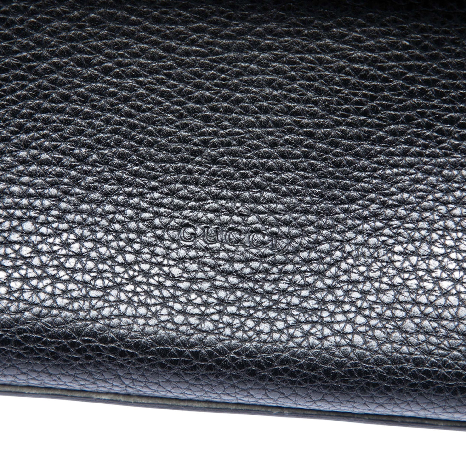 Gucci Small Calfskin Bamboo Daily Satchel