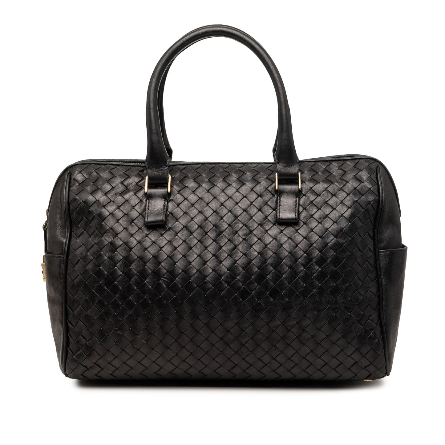 Bottega Veneta Nappa Intrecciato Boston Bag