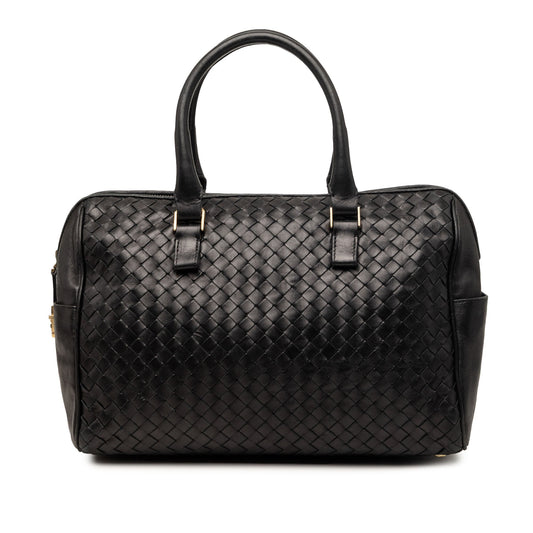 Bottega Veneta Nappa Intrecciato Boston Bag