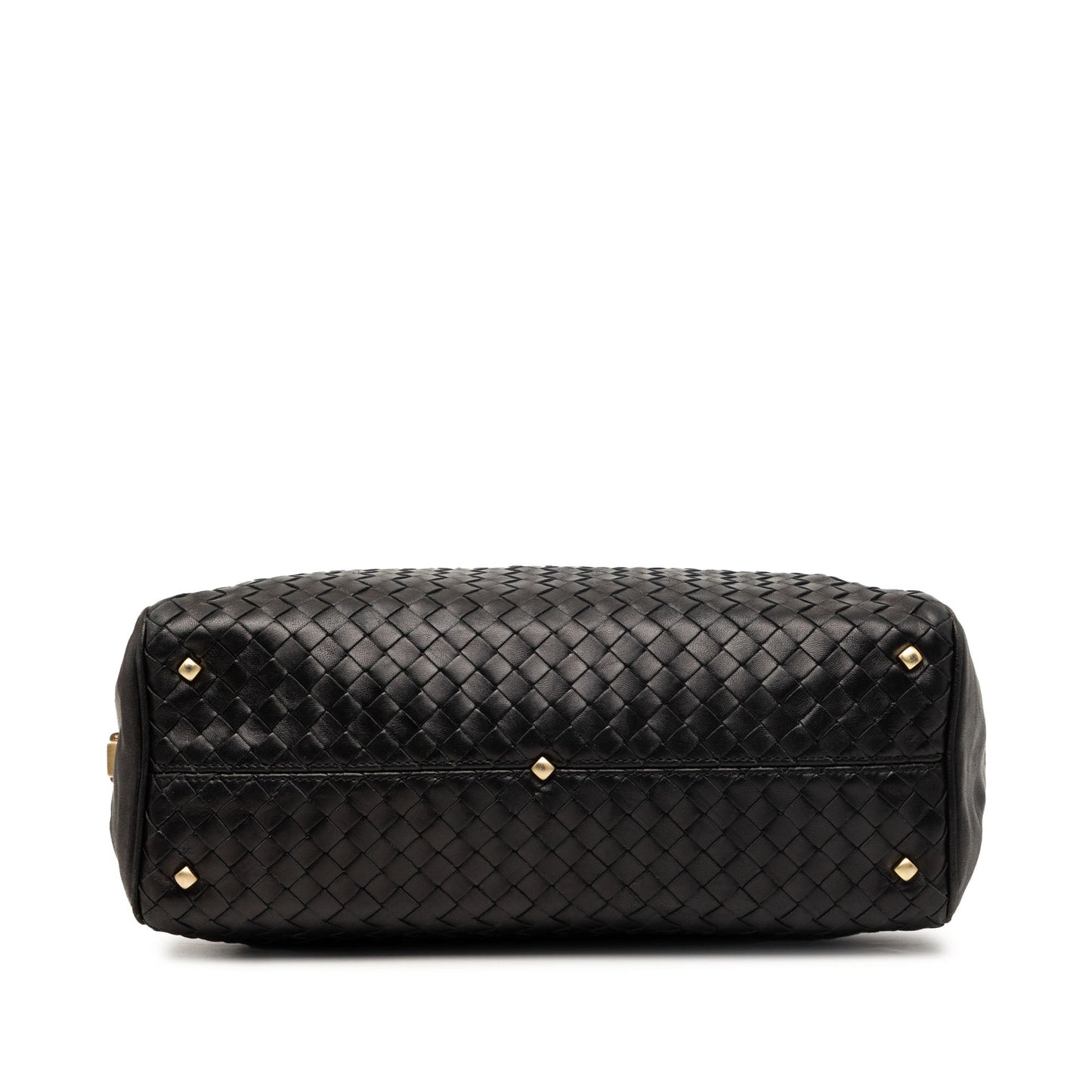 Bottega Veneta Nappa Intrecciato Boston Bag