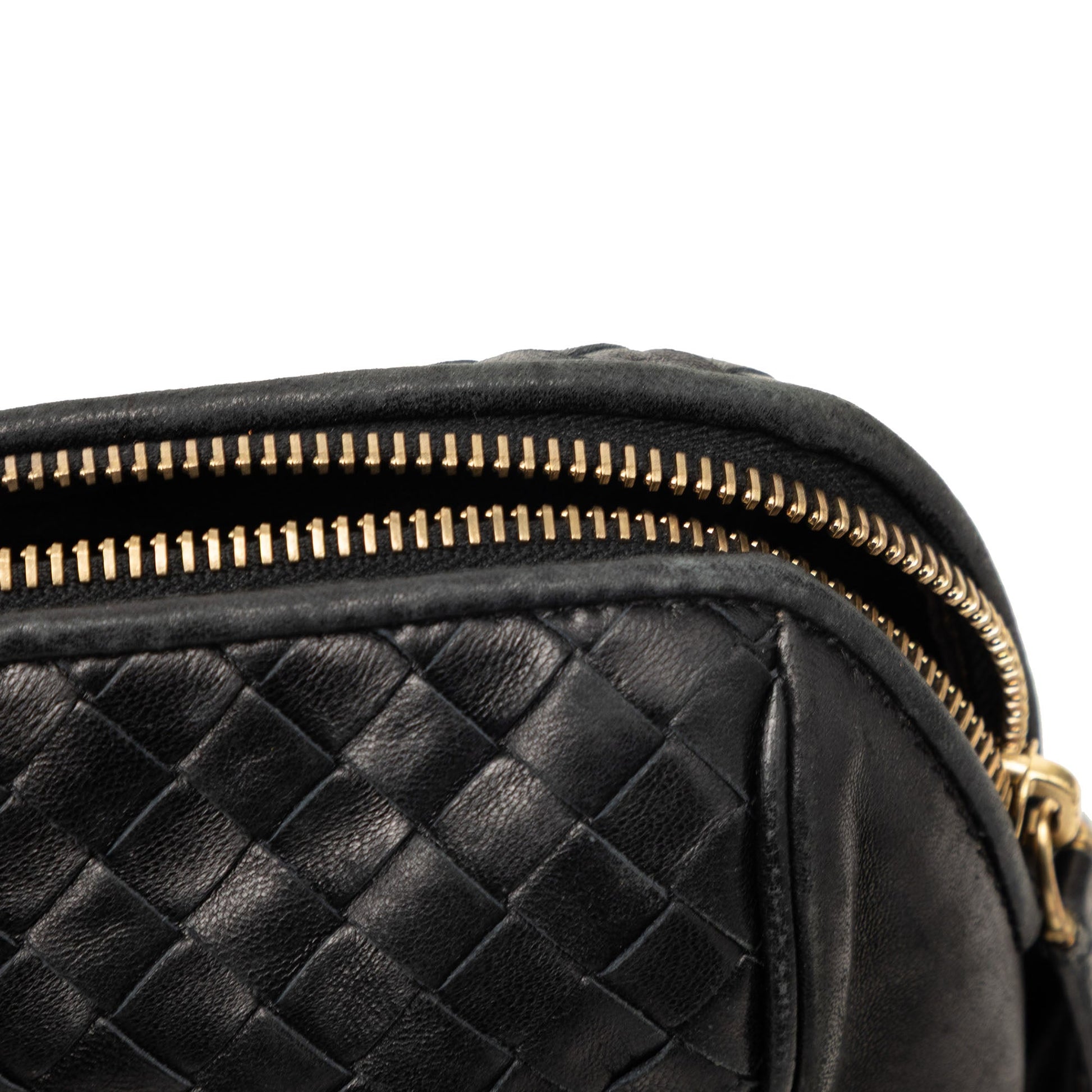 Bottega Veneta Nappa Intrecciato Boston Bag