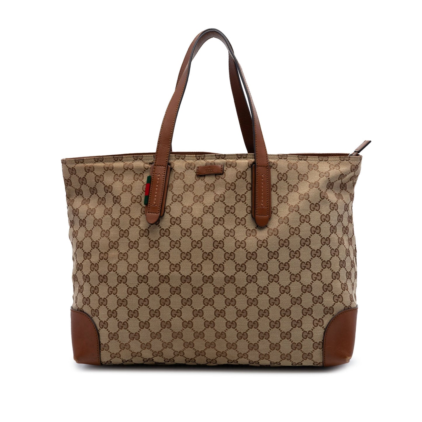Gucci GG Canvas Web Tote