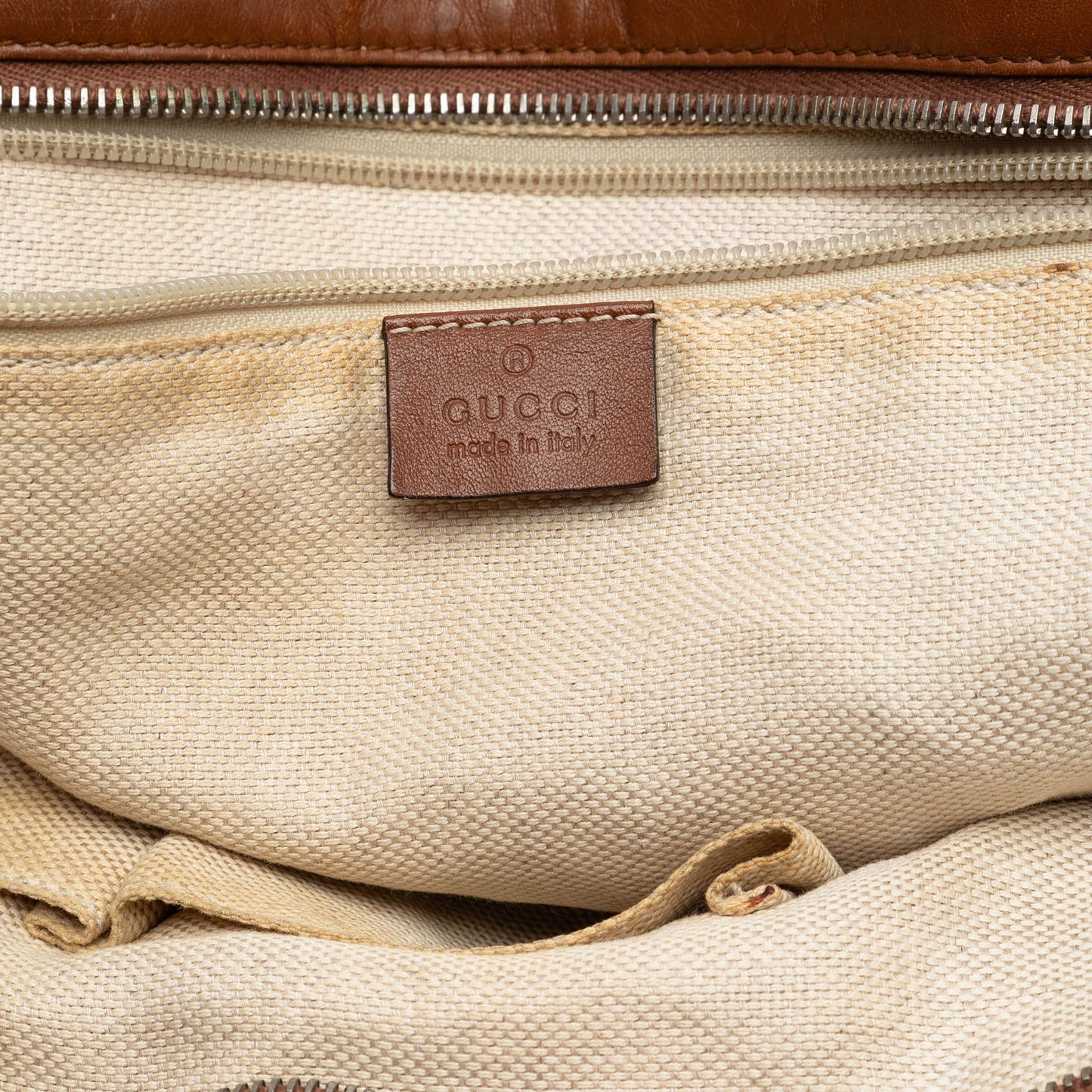 Gucci GG Canvas Web Tote