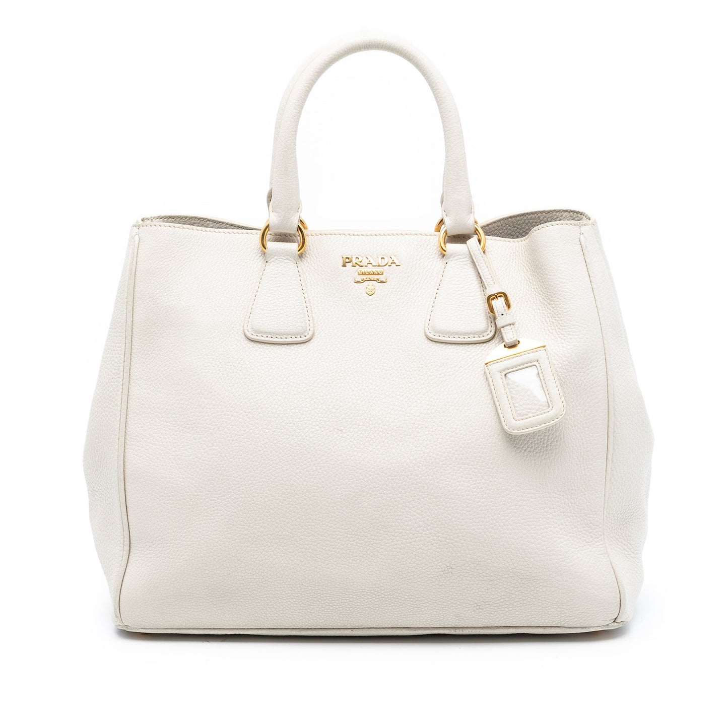 Prada Vitello Daino Open Convertible Tote