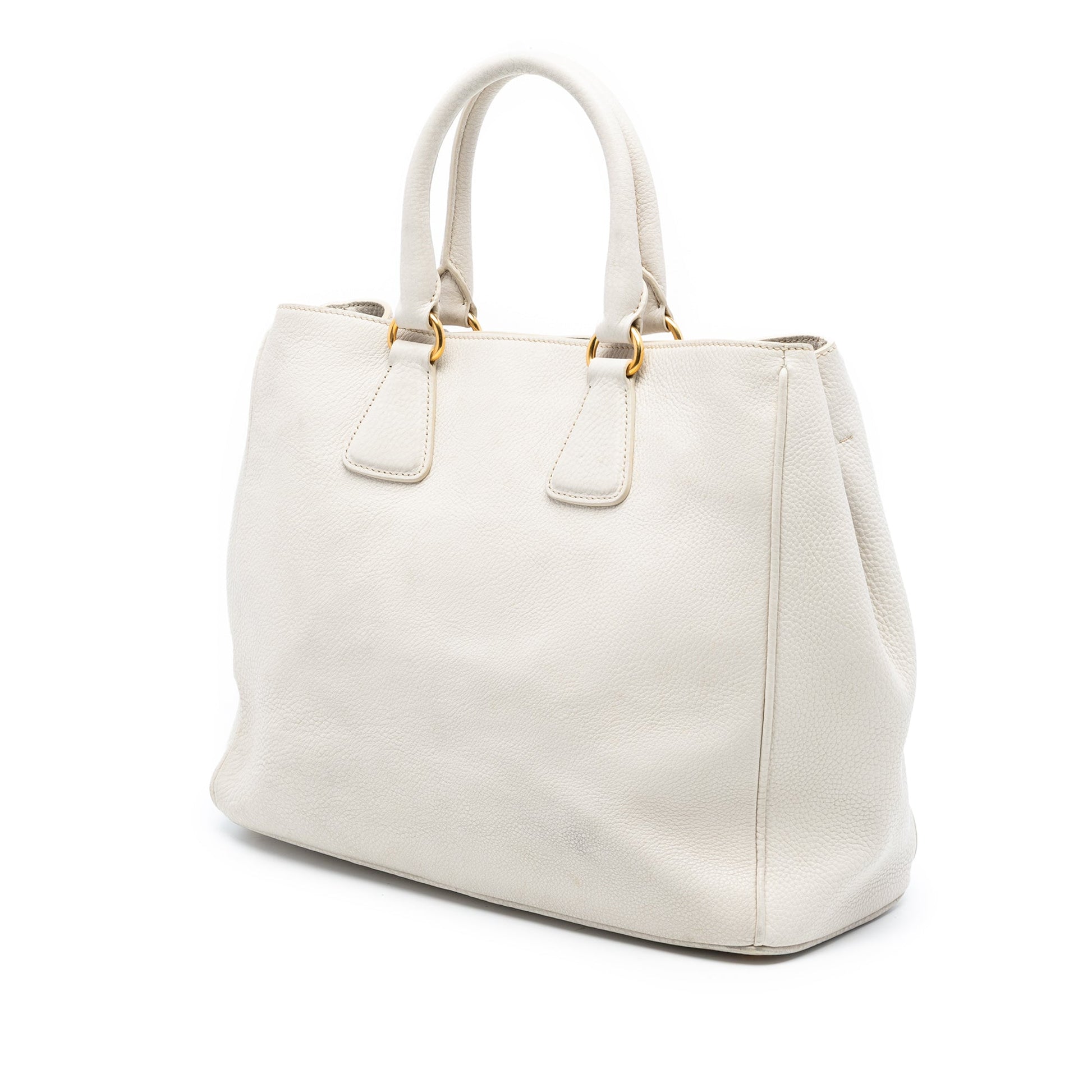 Prada Vitello Daino Open Convertible Tote
