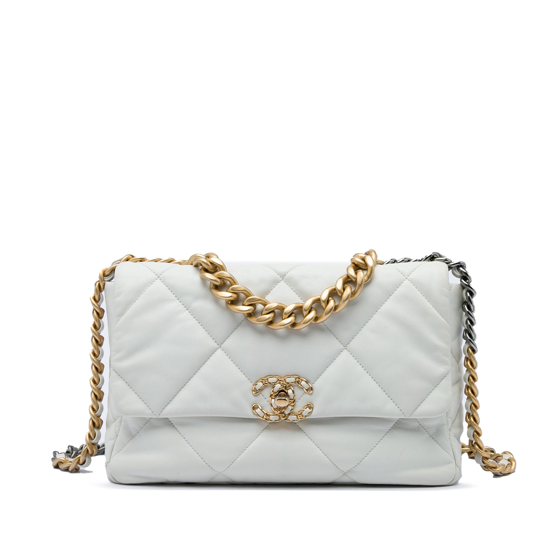 Chanel Large Lambskin 19 Flap