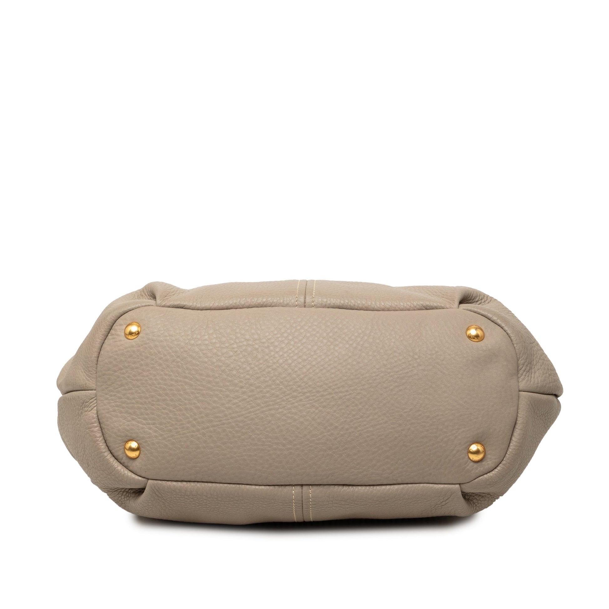 Prada Vitello Daino Open Convertible Tote