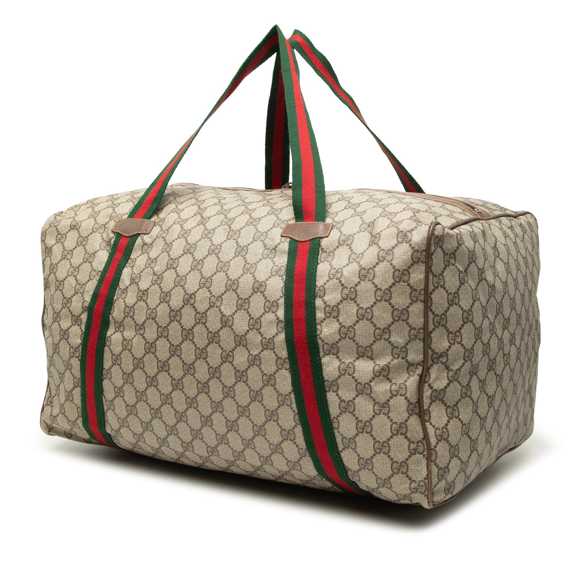 Gucci GG Supreme Web Duffle Bag
