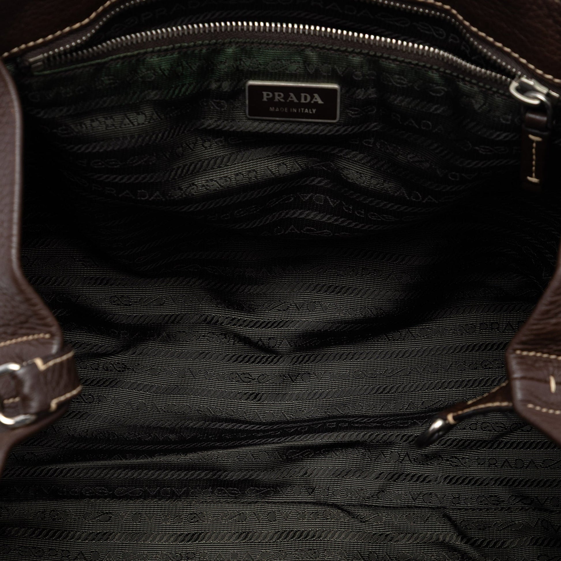Prada Tessuto and Leather Tote