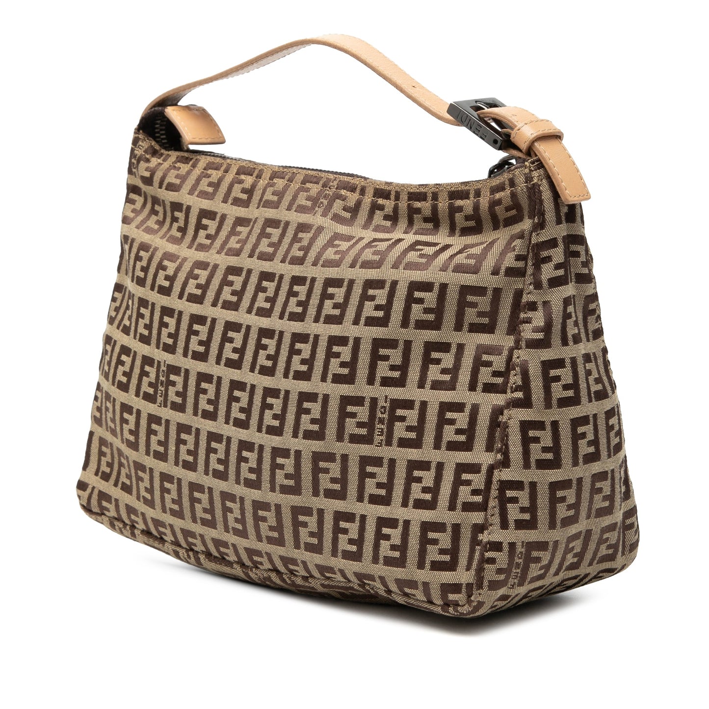 Fendi Zucchino Canvas Handbag