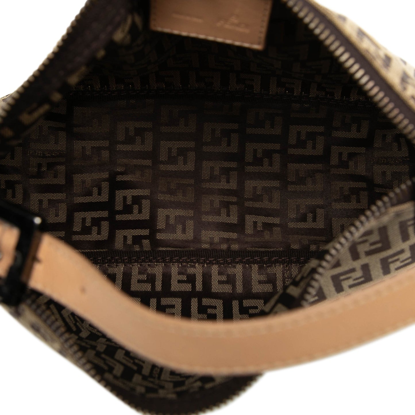 Fendi Zucchino Canvas Handbag