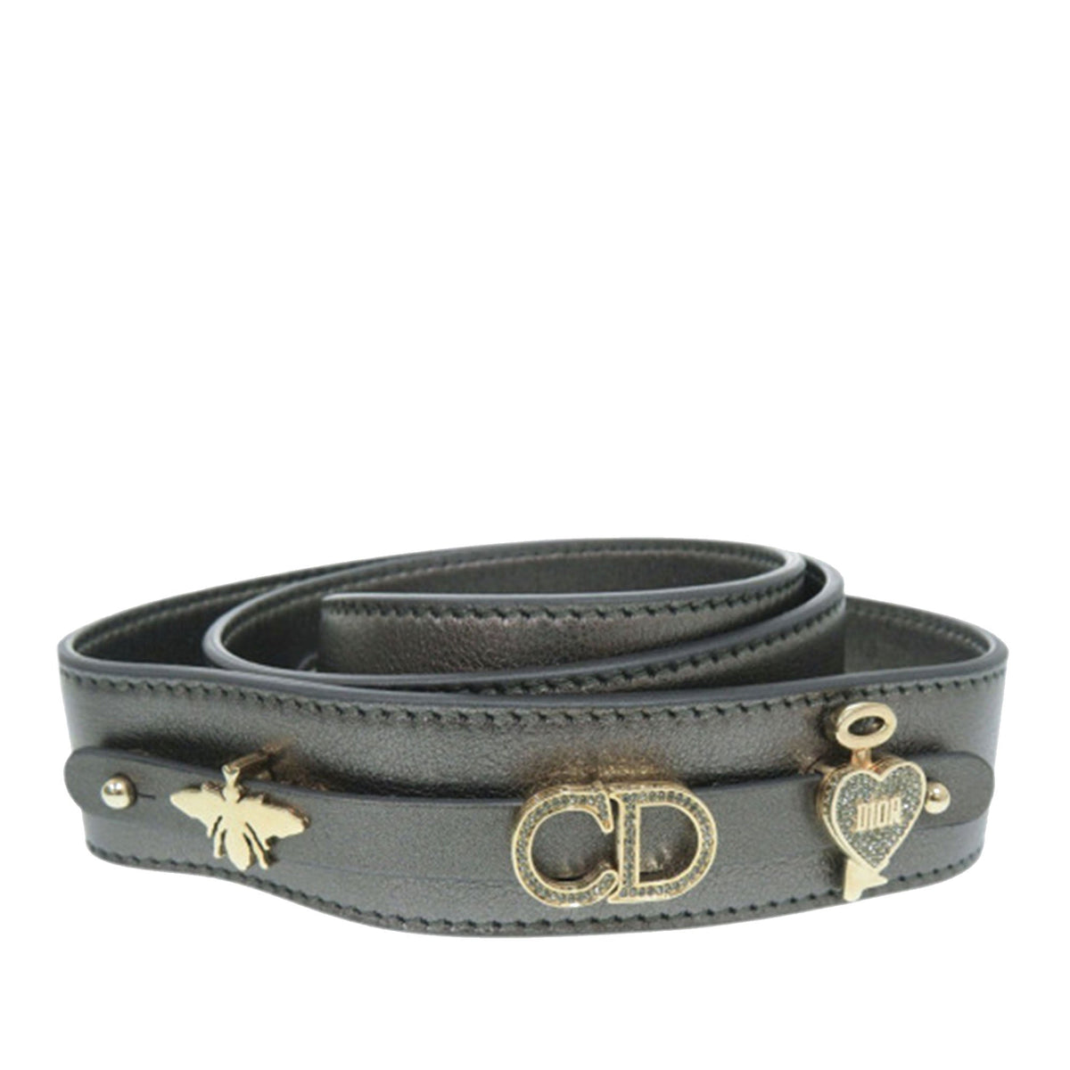 Dior Small Metallic Lambskin Cannage My ABCDior Lady Dior