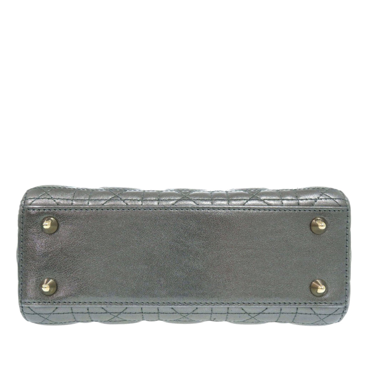 Dior Small Metallic Lambskin Cannage My ABCDior Lady Dior