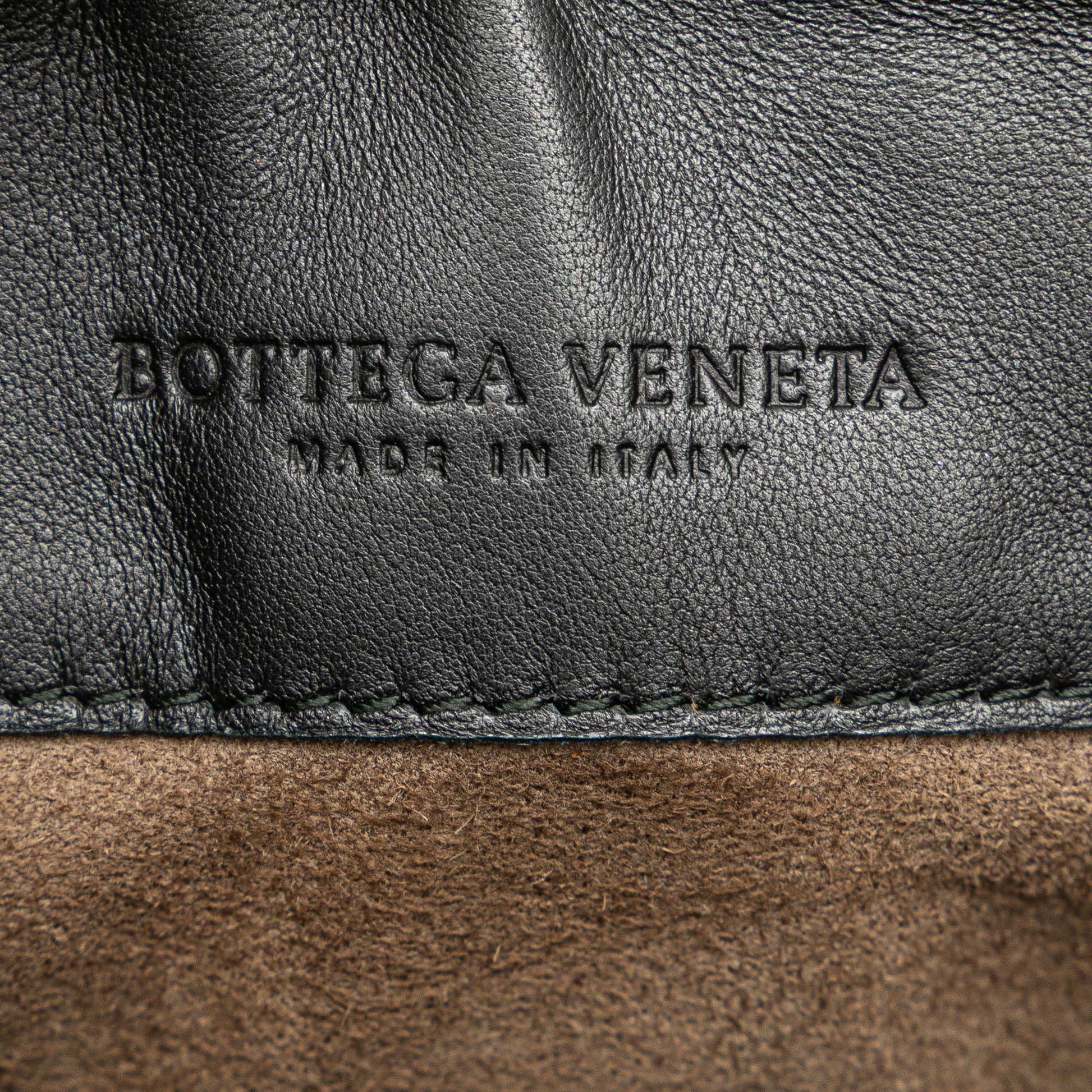 Bottega Veneta Small Leather Embroidered Stripe Olimpia Shoulder Bag