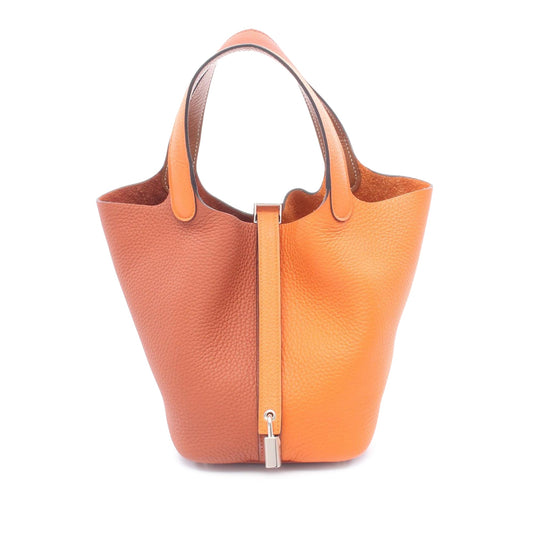 Hermès Bicolor Clemence Picotin Lock 18