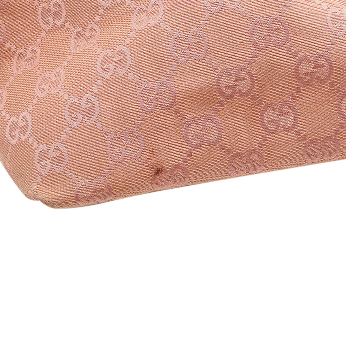 Gucci GG Canvas Shoulder Bag — Pink