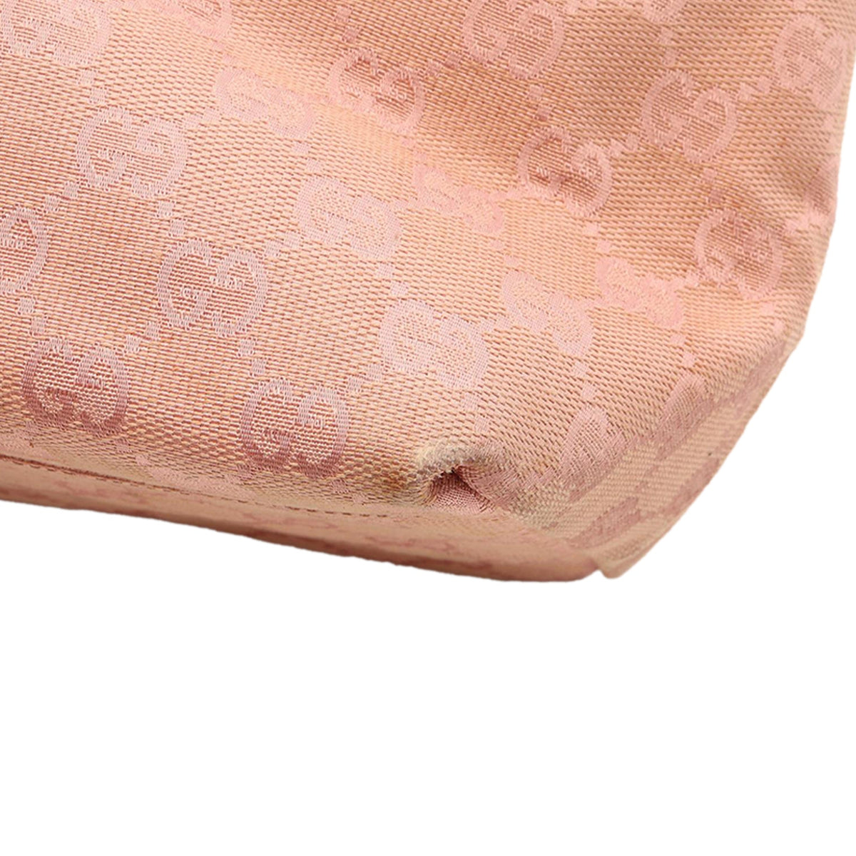 Gucci GG Canvas Shoulder Bag — Pink