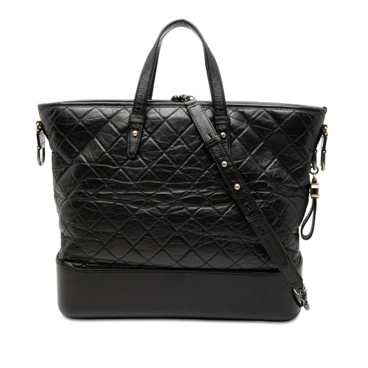 Chanel Large Aged Calfskin Gabrielle Shopping Tote
