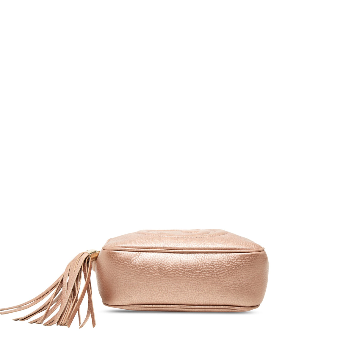 Gucci Metallic Calfskin Soho Disco Crossbody