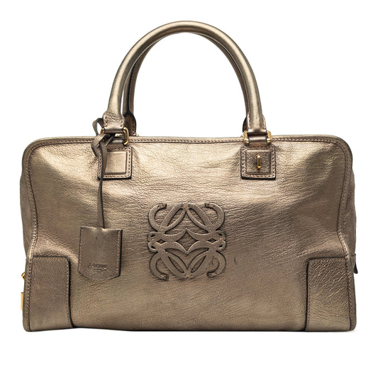 LOEWE Metallic Leather Amazona 35