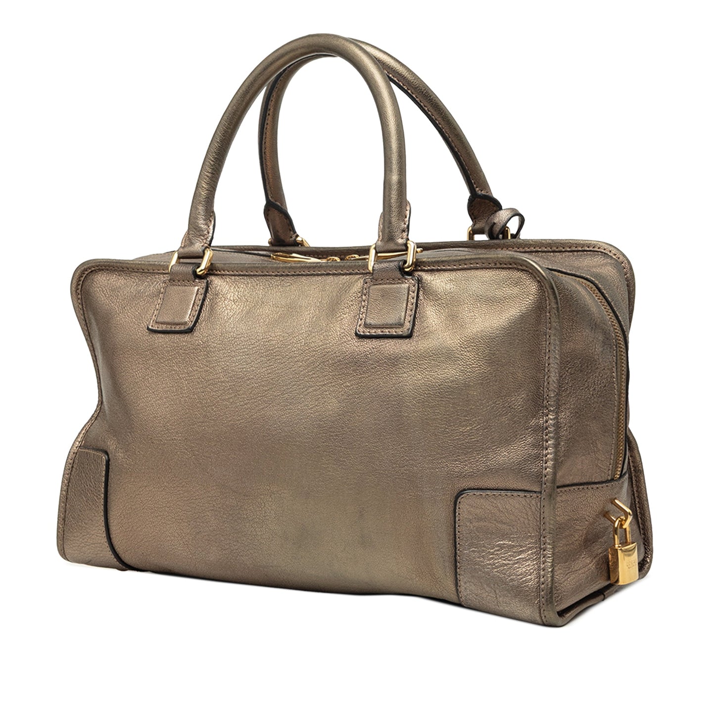 LOEWE Metallic Leather Amazona 35