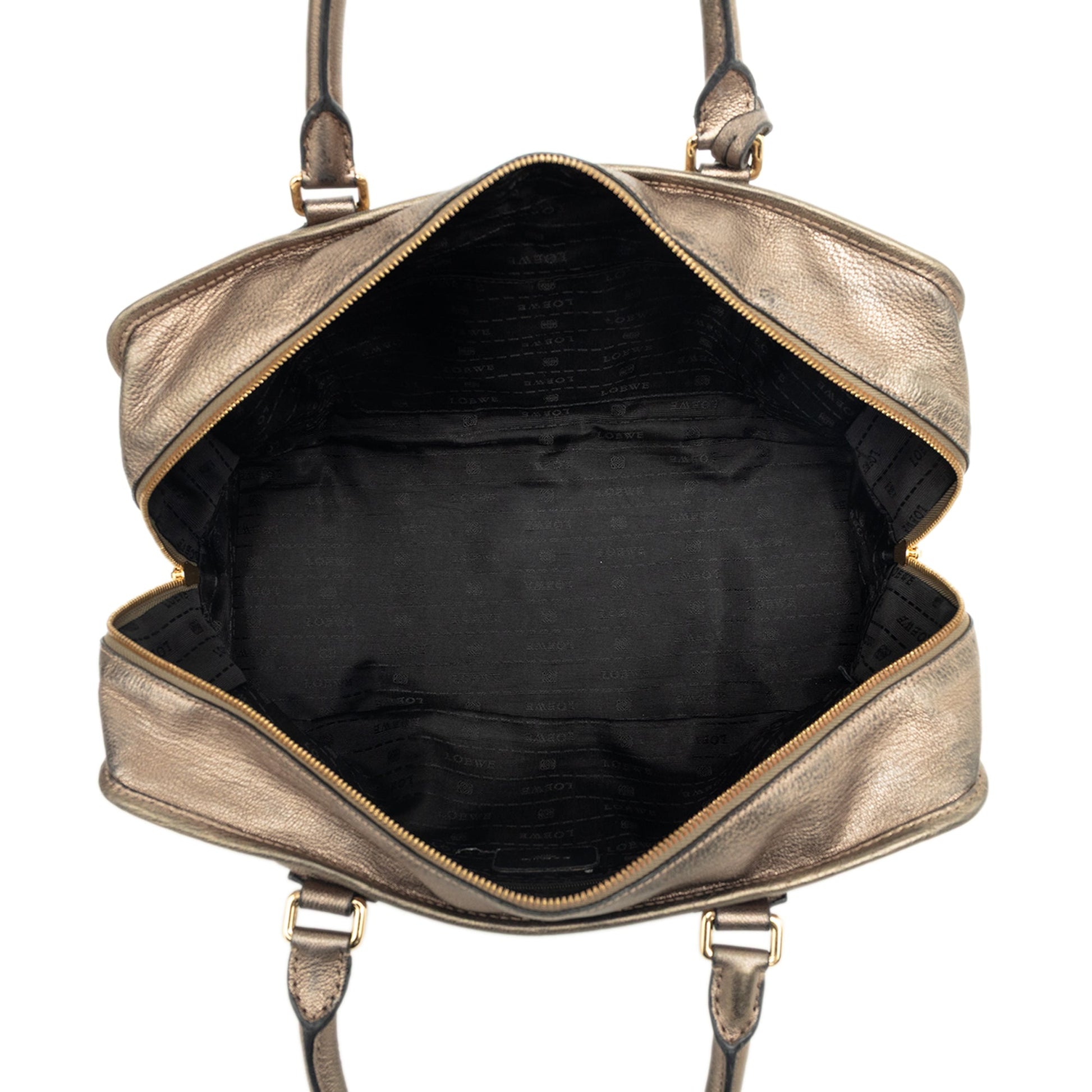 LOEWE Metallic Leather Amazona 35