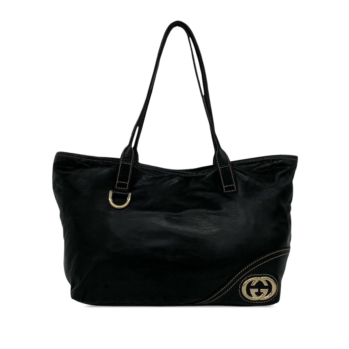 Gucci Leather New Britt Tote