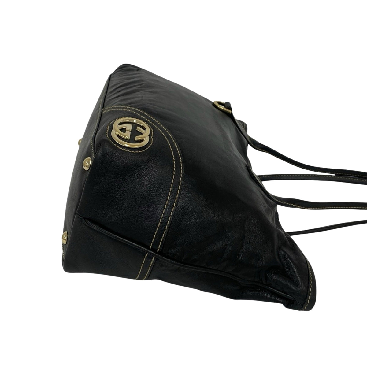 Gucci Leather New Britt Tote