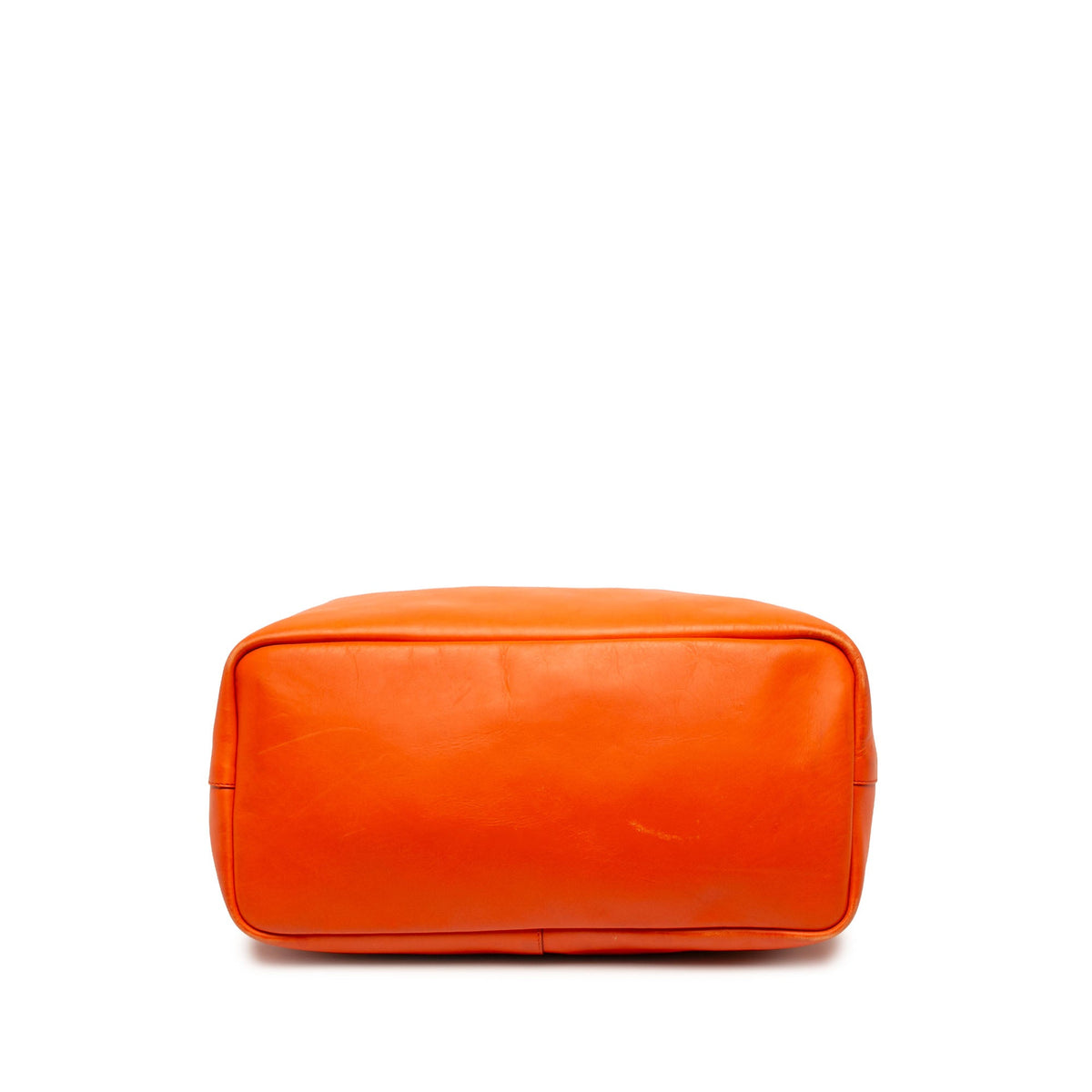 Givenchy Large Leather Antigona Shopper Tote — Orange