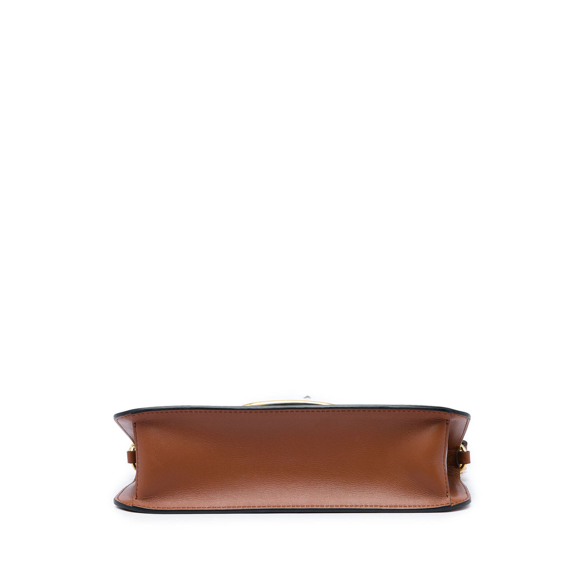 Valentino PVC VLogo Loco Satchel — Brown
