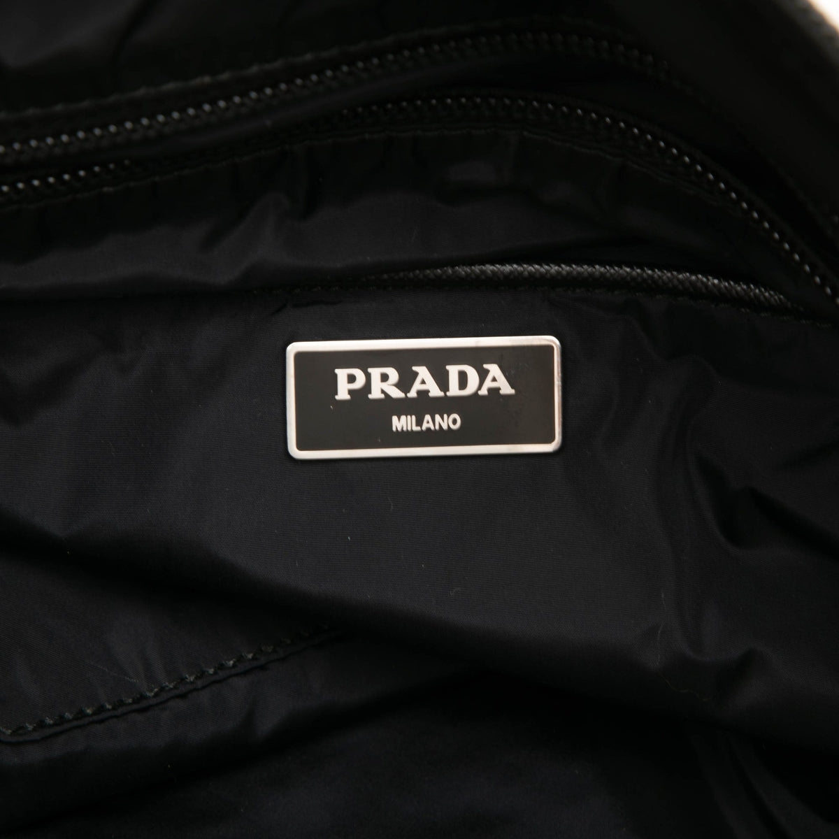 Prada Tessuto Stampato Tote — Pink