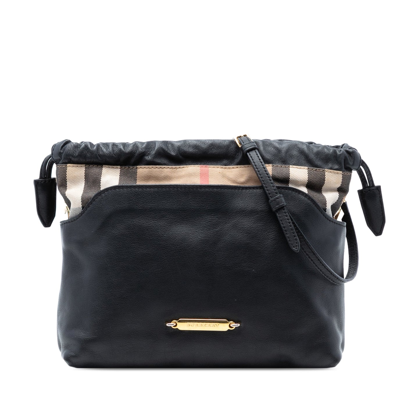 House Check Canvas and Calfskin Little Crush Crossbody