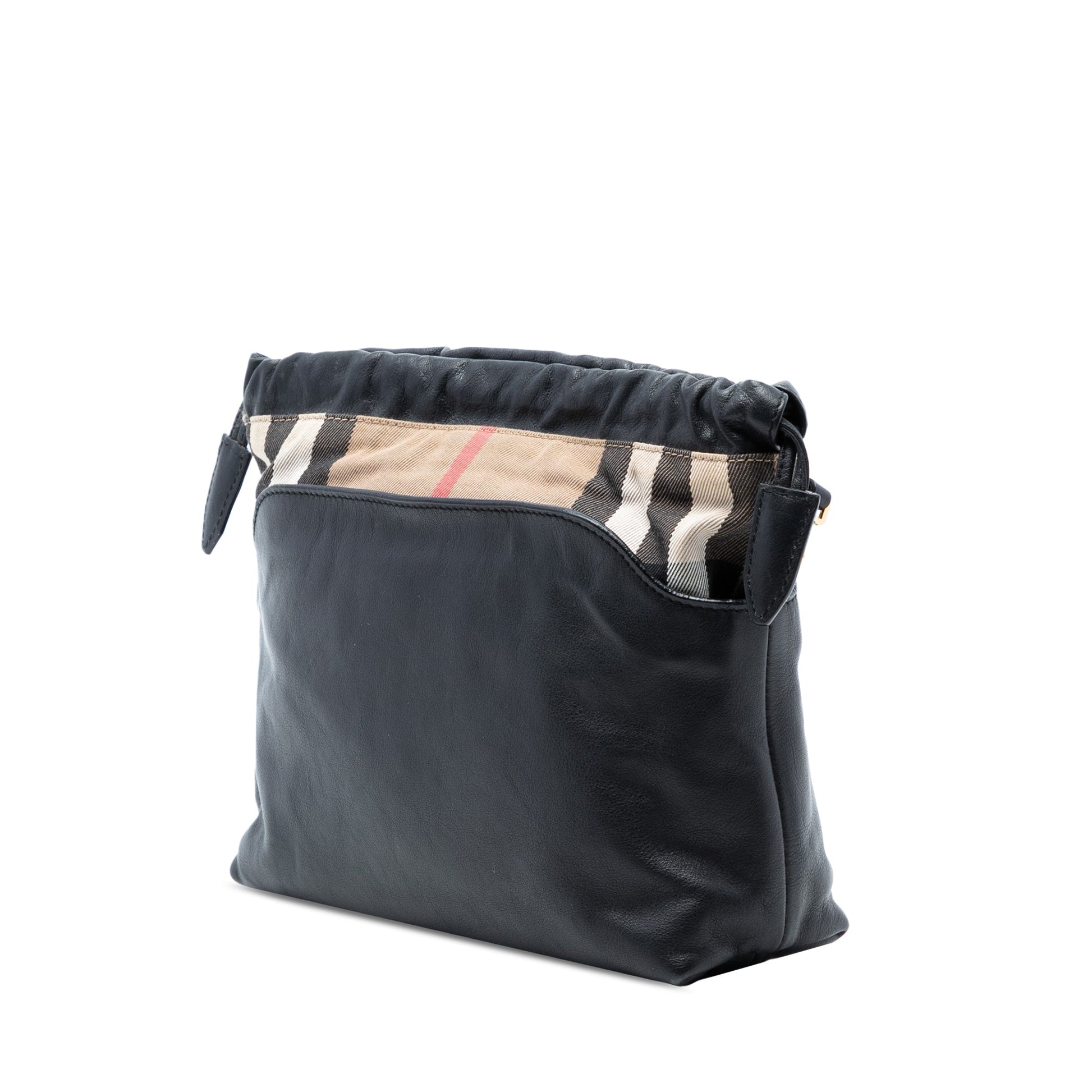 House Check Canvas and Calfskin Little Crush Crossbody