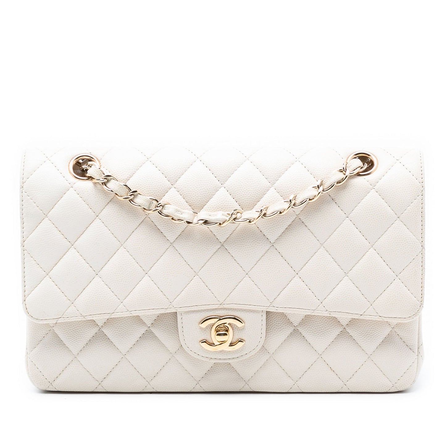 Chanel Medium Classic Caviar Double Flap