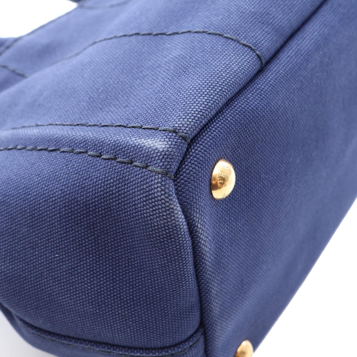 Prada Small Canvas Canapa Logo Tote