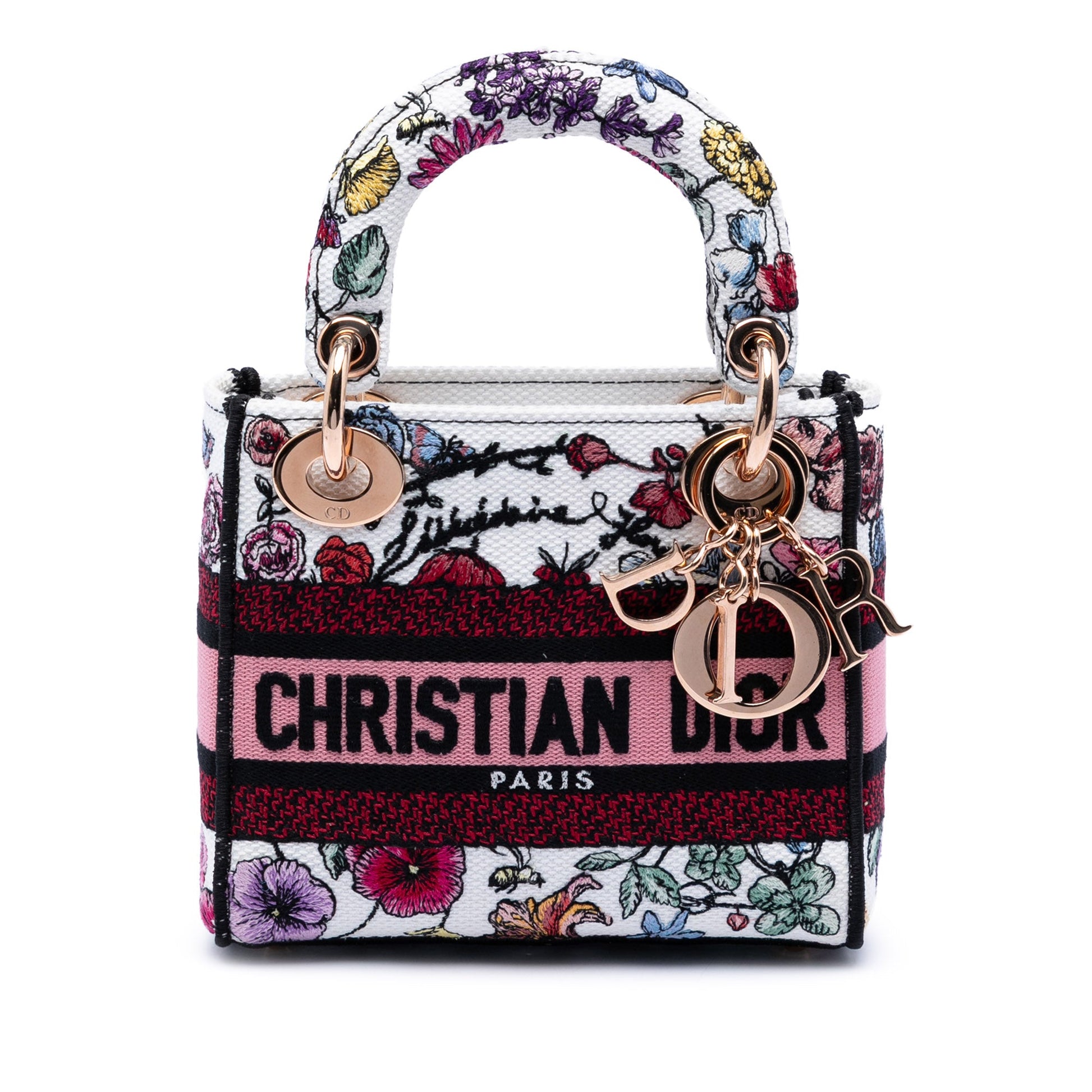 Mini Embroidered Canvas Florilegio Lady D Lite
