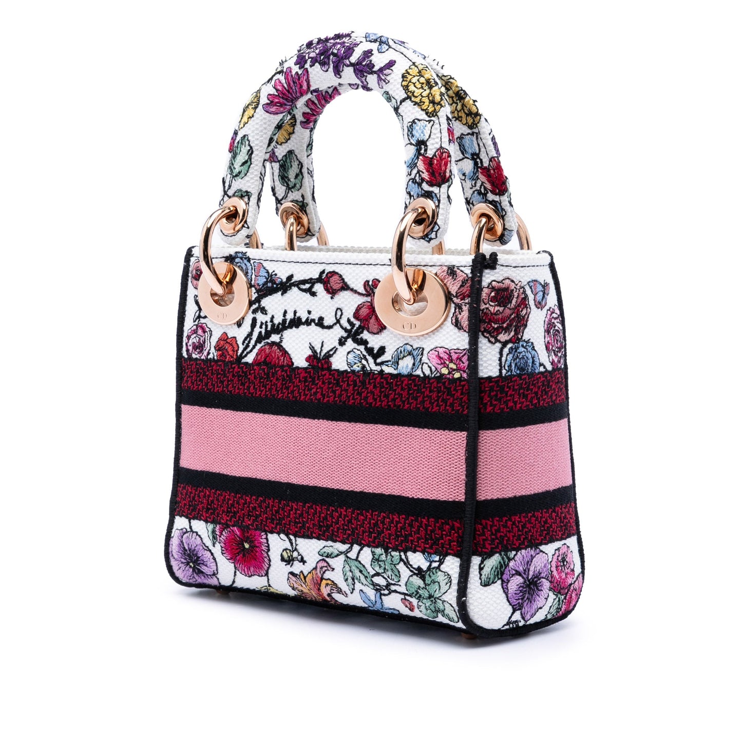 Mini Embroidered Canvas Florilegio Lady D Lite